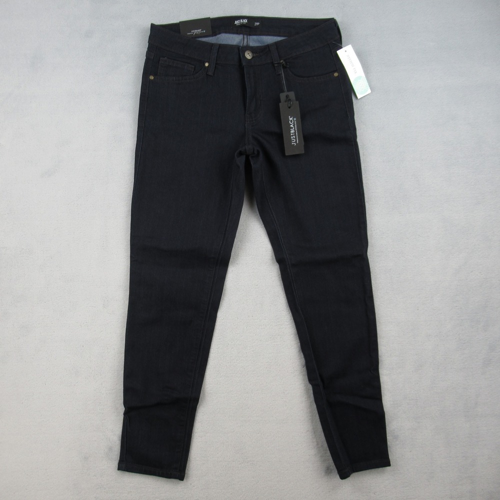 Just Black SF790P Super Skinny Jeans Dark Wash Petite Size 29P Made in USA